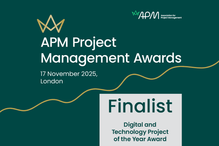 MoniRail and wider Quantum Rail Inertial Navigation System (RQINS) consortium named finalists in APM Project Management Awards